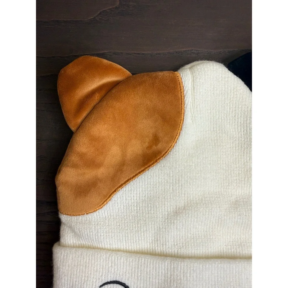 Squishmallows Cam the Cat Beanie Hat Cream‎ Calico Knit Winter Cap Kids One Size